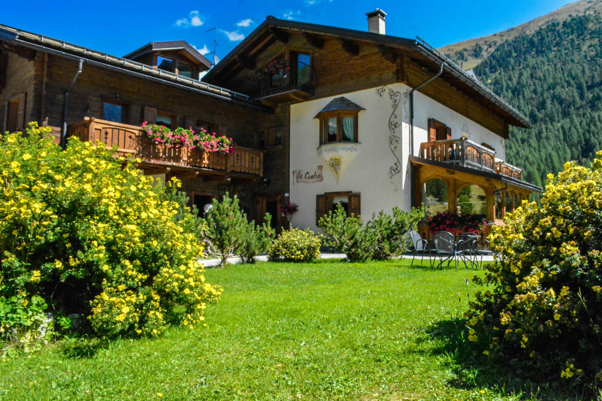 Chalet Cambra Livigno Eksteriør bilde